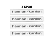 Комплект емблеми harmankardon за автомобилни тонколони 4 бр.комплект, снимка 1