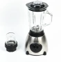 Блендер 2в1 Nexser NS1841S 1.5л 600W Мелничка Чопър Стъклена кана Лед Смути Шейк, снимка 2
