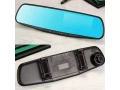 Парктроник Огледало за автомобил с две камери-DVR, снимка 1