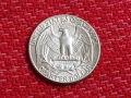 Сребърна монета Долар 1/4 1964, снимка 2