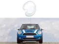 Стъкло за фар на Mini Cooper R56 R57 MK2 - Xenon, снимка 4