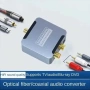 Цифрово-аналогов преобразувател DAC Optical Toslink / SPDIF към RCA, снимка 4