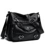 Ежедневна дамска чанта Black Leanor, снимка 1 - Чанти - 45350186