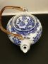Японски порцеланов чайник , снимка 1 - Декорация за дома - 45335601