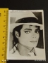 Стара рядка снимка картичка на ПОП ИКОНАТА Michael Jackson рядка за КОЛЕКЦИЯ 51183, снимка 6