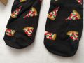 Мъжки чорапи парчета пица р-р 43-46, снимка 3