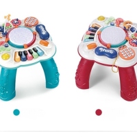 Интерактивна бебешка, музикална масичка с игри. , снимка 1 - Музикални играчки - 44949524
