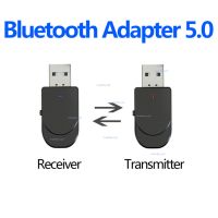 Аудио предавател и приемник KN330, Bluetooth, 2 в 1, USB, жак 3,5 мм, черен, снимка 4 - MP3 и MP4 плеъри - 45305819