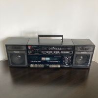 Panasonic RX-CW43 VINTAGE RETRO BOOMBOX Ghetto Blaster радио касетофон, снимка 5 - Радиокасетофони, транзистори - 45764706
