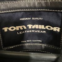продавам кожено яке Tom Tailor, снимка 3 - Якета - 45125538