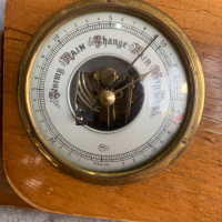барометър и термометър, снимка 3 - Антикварни и старинни предмети - 45037916