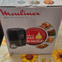 Еър фраер / air fryer Moulinex easy fry deluxe, снимка 6 - Съдове за готвене - 44994167