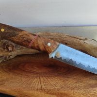 Ловен нож ръчна изработка, снимка 4 - Ножове - 45161842