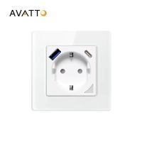 AVATTO N-WOT10-USB-W Интелигентен стенен контакт – 16A EU БЯЛ, снимка 2 - Друга електроника - 45783476