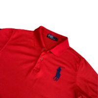 Мъжка тениска с яка Polo Ralph Lauren | XS - S размер, снимка 3 - Тениски - 45088731