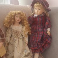 Малки и големи порцеланови кукли, снимка 1 - Кукли - 45155346