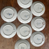 Колекция декоративни порцеланови чинии Royal Copenhagen, снимка 2 - Чинии - 45033269