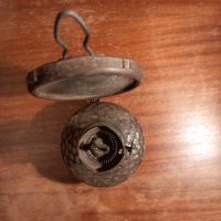 Стара газена лампа, снимка 2 - Антикварни и старинни предмети - 45352837
