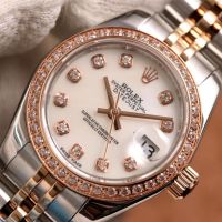 Дамски часовник Rolex Lady-Datejust с автоматичен механизъм, снимка 3 - Дамски - 45110239