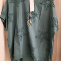 Лятна блуза, XXL, 100% памук., снимка 3 - Туники - 45059898