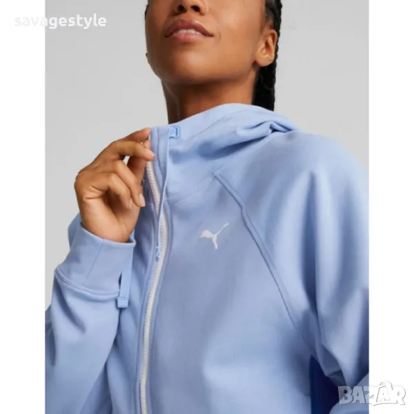 Дамски суитчър PUMA Modern Sports Full-Zip Hoodie Blue, снимка 1