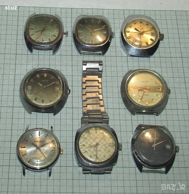 Часовници Полет за възстановяване, или за части, лот 8 бр , снимка 1