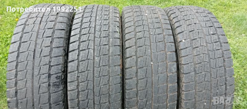 4бр зимни гуми за джип 195/80R15. Hankook RW06. DOT 2018. 6 и 6.5mm дълбочина на шарката. Цената е з, снимка 1