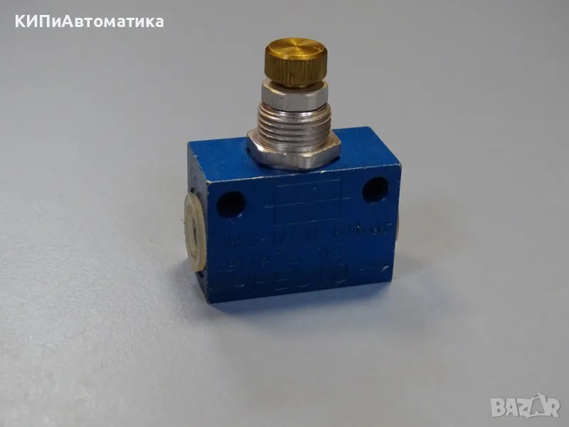 вентил за контрол на потока Festo GRO-1/8 Flow Control Valve 0-10Bar, снимка 1