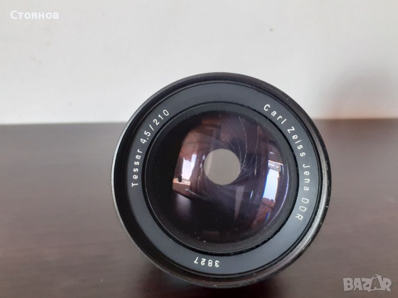 Обектив Carl Zeiss Jena TESSAR 4.5/210
DDR, снимка 1