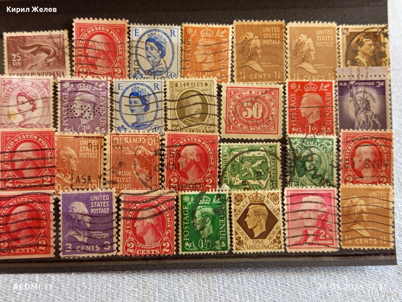 Стари пощенски марки от цял свят смесени ЛИЧНОСТИ,КРАЛИЦИ,КРАЛЕ,ПРЕЗИДЕНТИ за КОЛЕКЦИЯ 51957, снимка 1