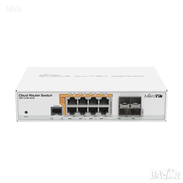 Mikrotik CRS112-8P-4S-IN, снимка 1