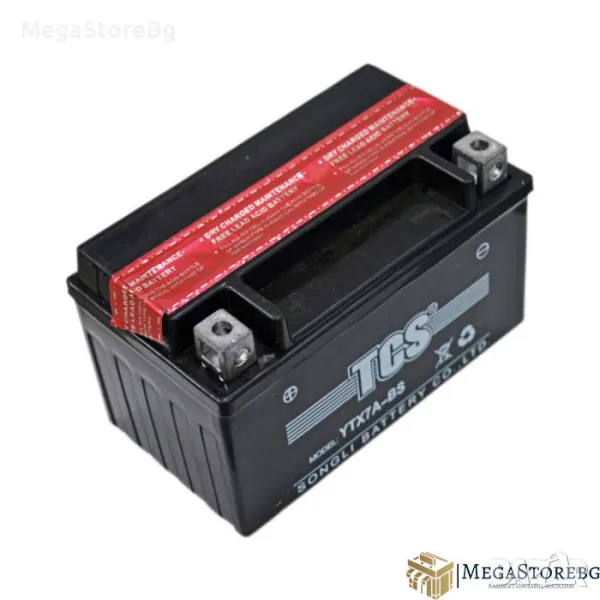 Акумулатор за мотор, мотоциклет, мотопед, скутер АТВ 12V 90A 6AH / YTX7A-BS, снимка 1