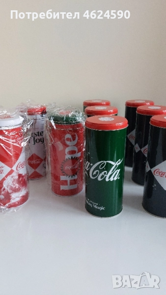 Метални кутии Кока Кола, снимка 1