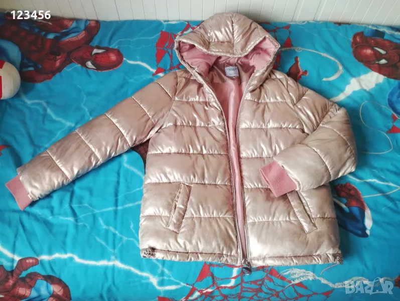 Непромокаемо детско яке за момиче без забележки размер 11-12 , снимка 1