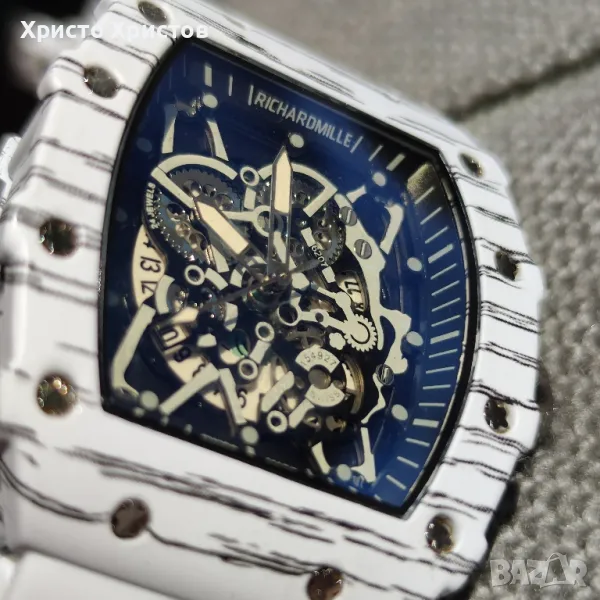 Мъжки луксозен часовник Richard Mille Carbon Fibre Limited Edition , снимка 1