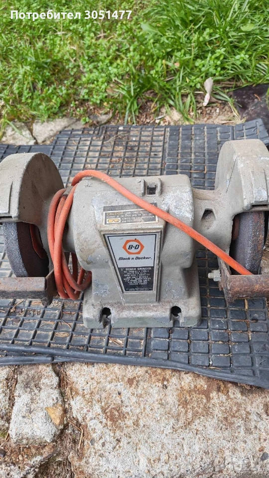 Шмиргел.Blask & Dacker., снимка 1