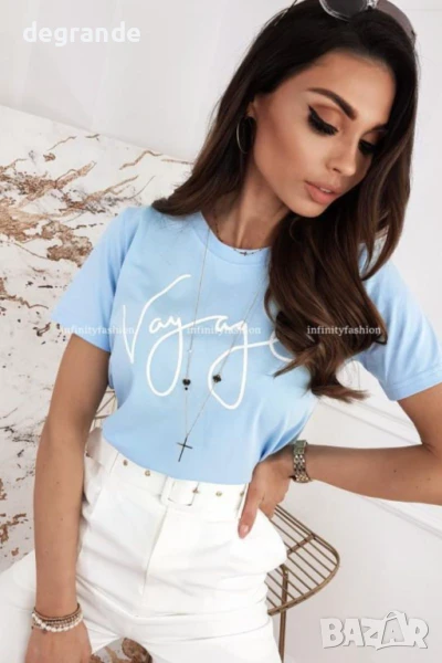 Тениска в Синьо и Червено , снимка 1