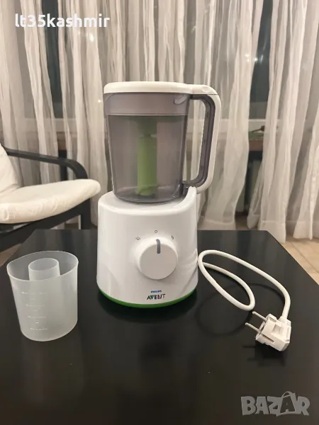PHILIPS AVENT SCF870/20 Комбиниран уред за готвене на пара с блендер, снимка 1