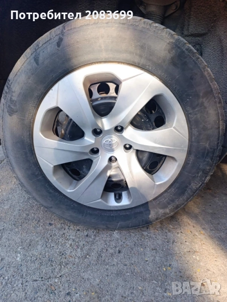 Метални джанти и тасове 17 Toyota , снимка 1