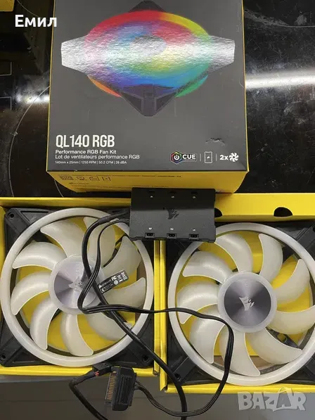 Corsair QL 140mm Duo Pack, снимка 1