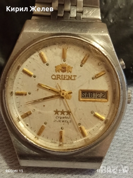 Колекционерски часовник ORIENT CRISTAL работи за ЦЕНИТЕЛИ 51556, снимка 1