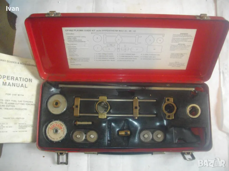 АВСТРАЛИЙСКИ КОМПЛЕКТ ЗА ПЛАЗМЕНО РЯЗАНЕ КИСЛОРОДНО ГАЗОВО TANIGOT Made in Australia Оригинален, снимка 1