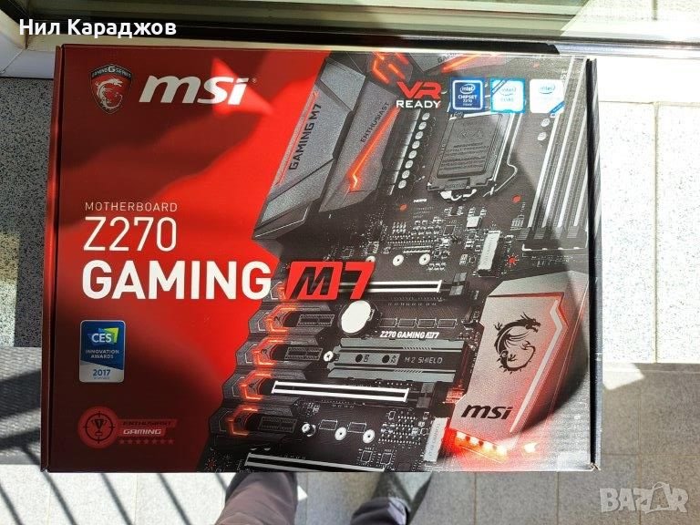 Компютърно дъно, Motherboard MSI Z270 Gaming M7, снимка 1