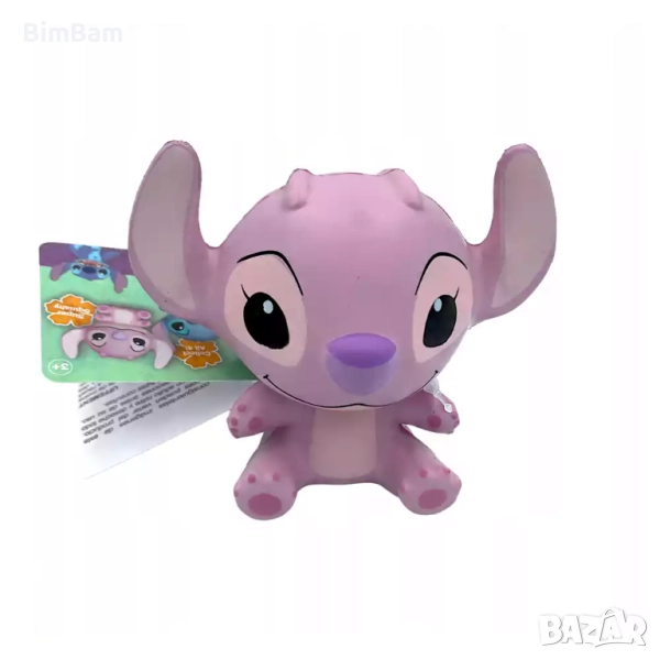Оригинална скуиши фигурка  Ейнджъл / Stitch & Angel / Стич, снимка 1