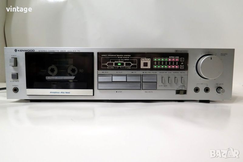 Kenwood KX-70 Stereo Cassette Deck, снимка 1