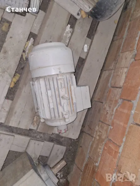 Трифазен асинхронен електродвигател 5.5 kW 1433 оборота, снимка 1