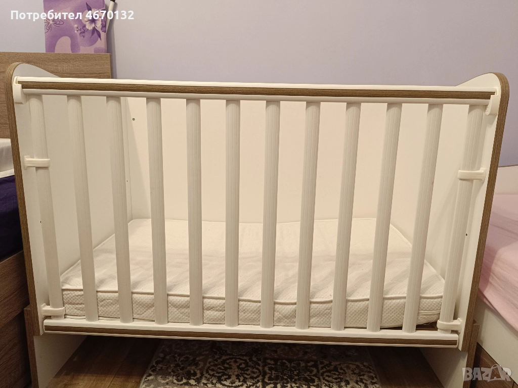 Бебешка кошара и повивалник, снимка 1