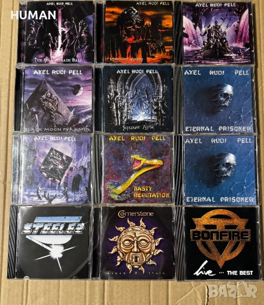 Axel Rudi Pell - Steeler - Cornerstone - Bonfire, снимка 1
