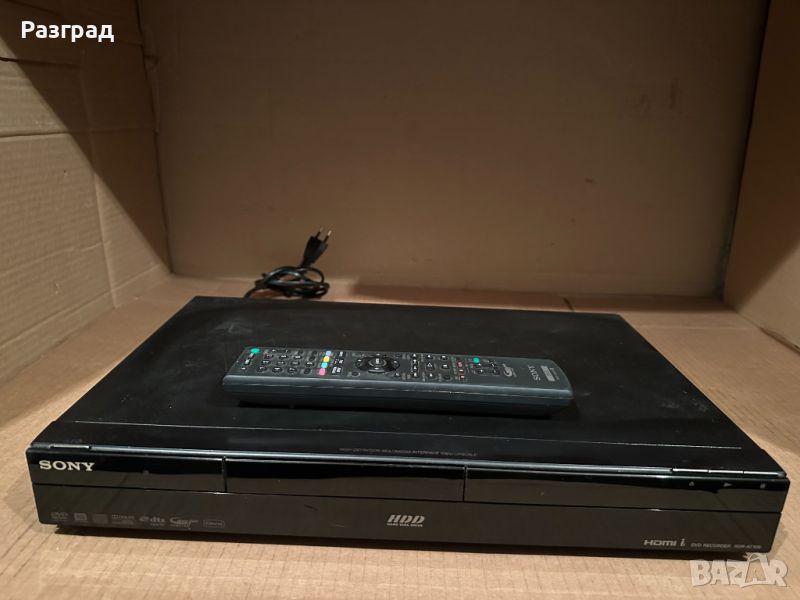 SONY  RDR - AT105 hdd/dvd recorder usb/hdmi  дистанционно, снимка 1