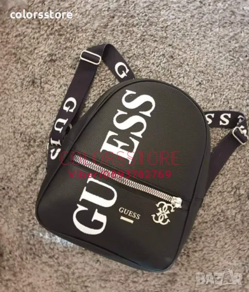 Черна раница  Guess-SG58w, снимка 1